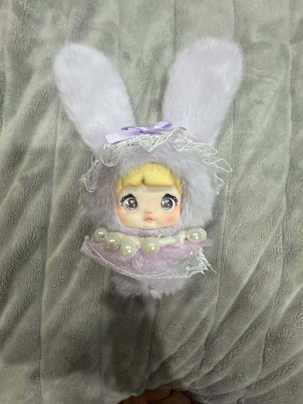 Nommi Baby Sweetheart Bunny Series Plush Doll - Grape Gummy